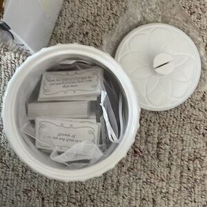 NIB NWT Positive Thoughts Jar 365 Days